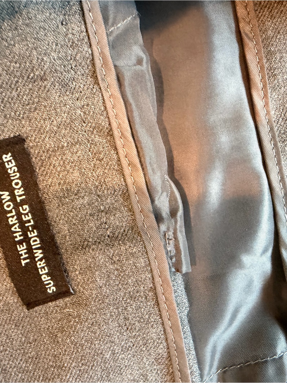 Madewell Super Wide Leg Trousers in Gray - Picture 9 of 11